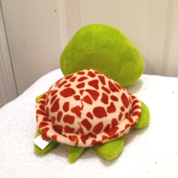 Zippy The Sea Turtle TY  boos Orange Sparkle Eyes - Picture 2 of 4